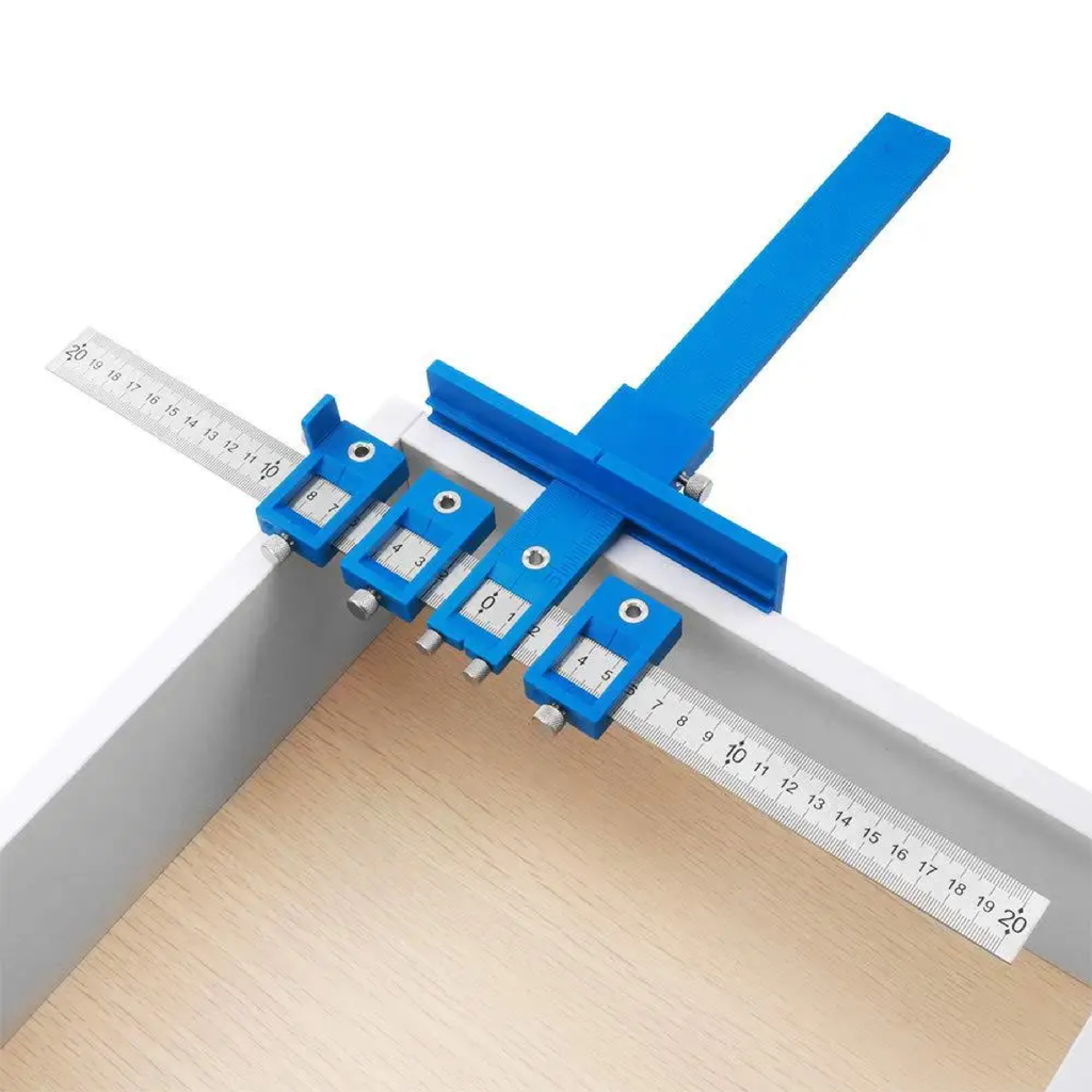 Adjustable Cabinet Handle Drilling Jig