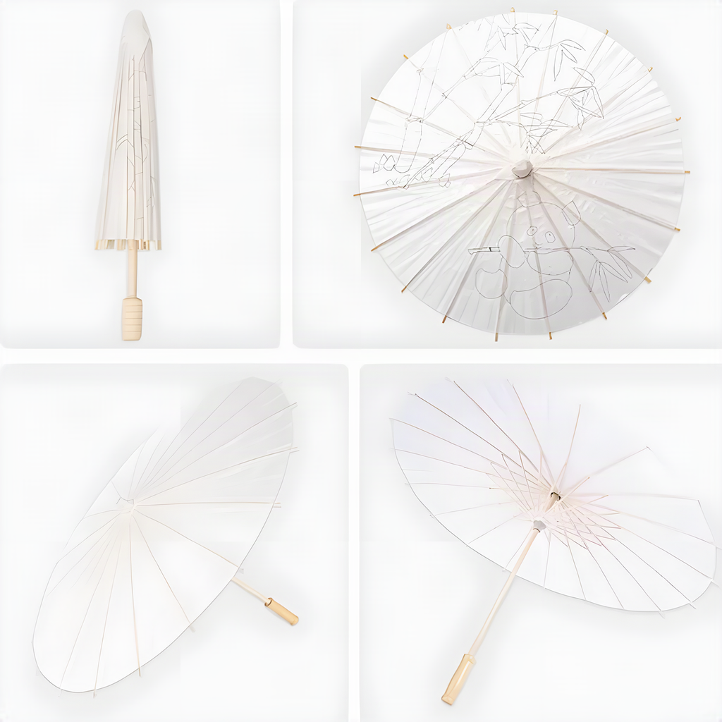 Paintable Paper Umbrella