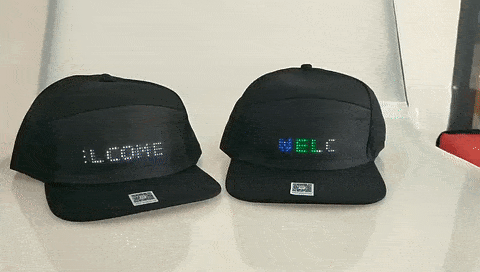 Bluetooth-LED-Kappe