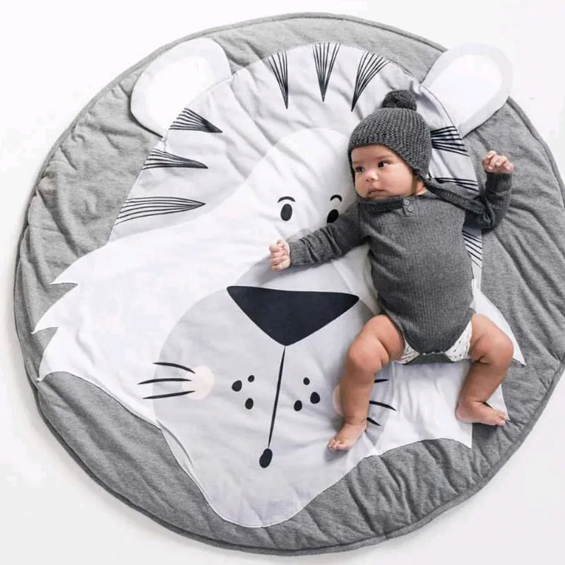 Baby-Spielmatte mit Cartoon-Tieren