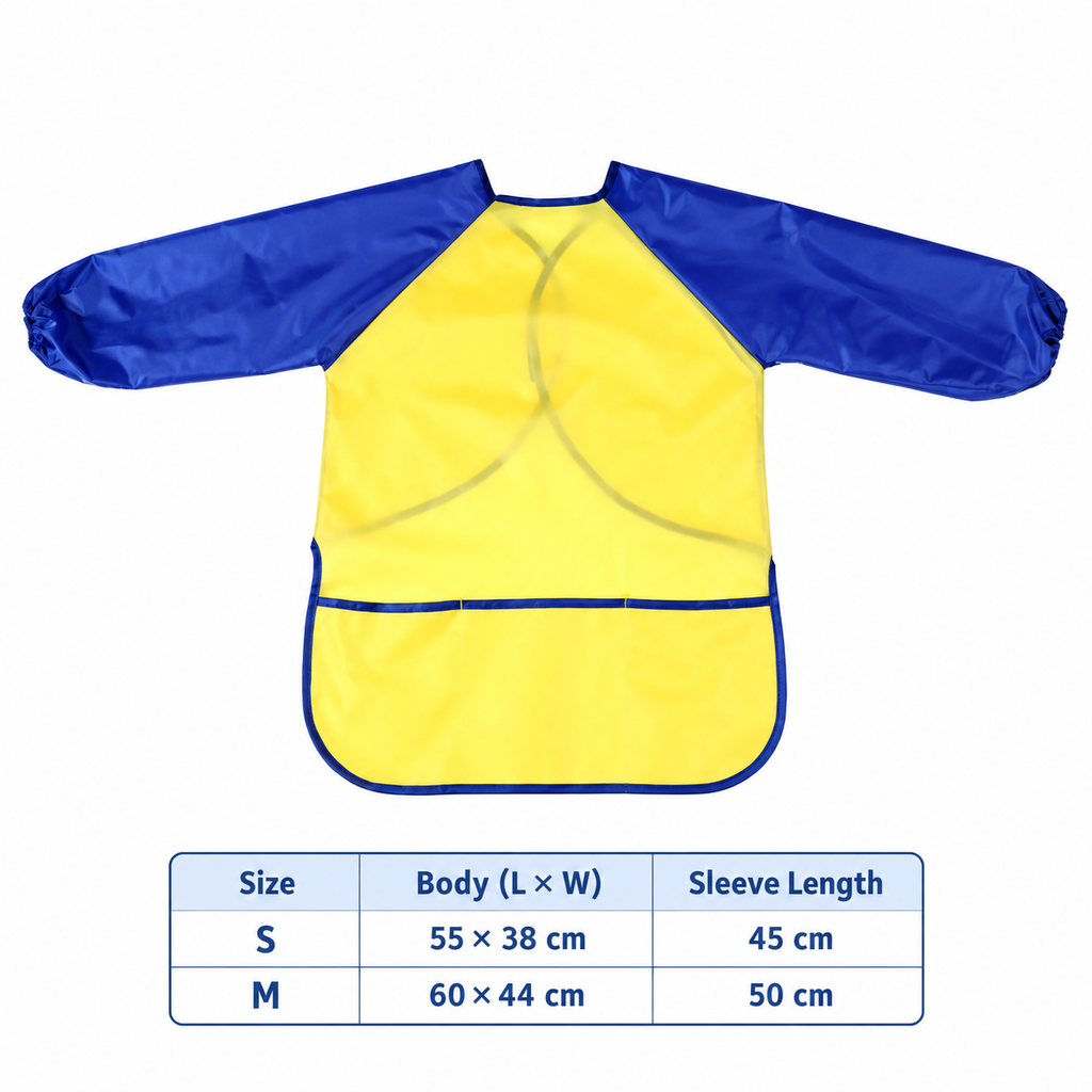 Children's Long-Sleeved Art Smock