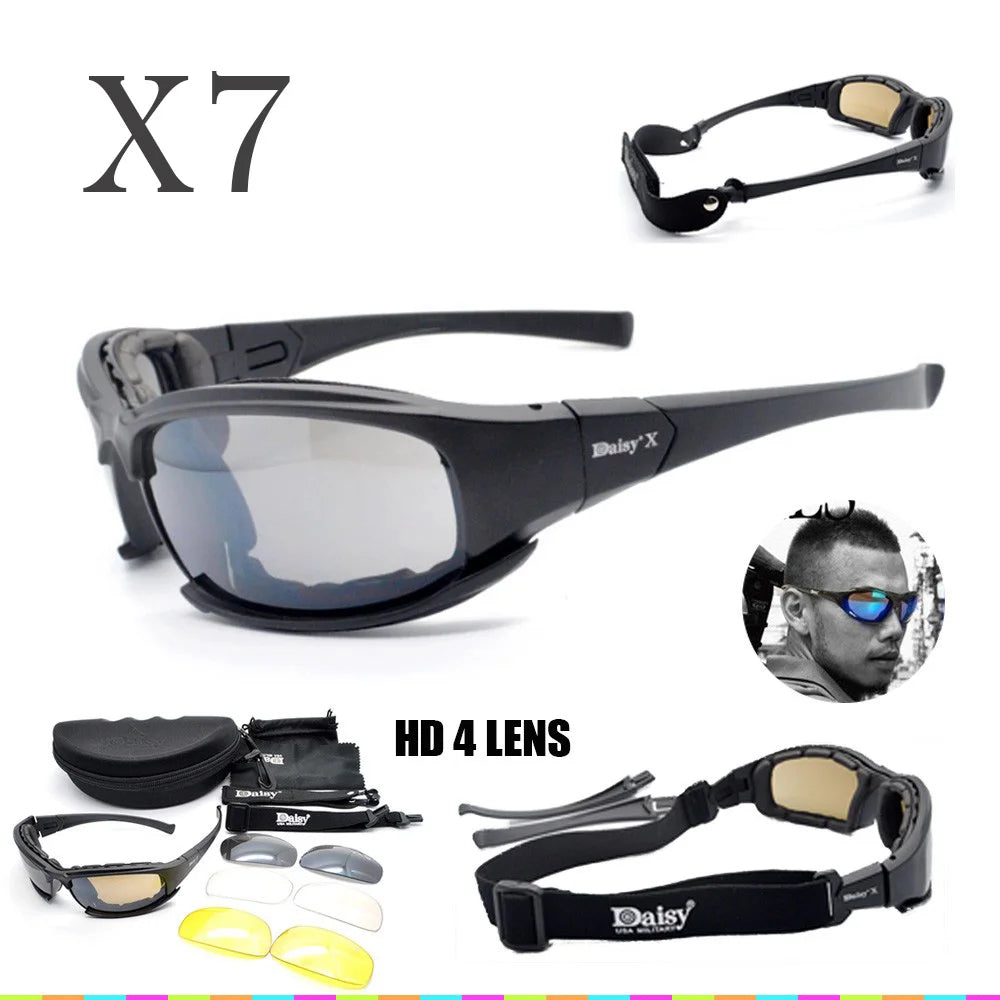 Photochromic Tactical Polarized Sunglasses