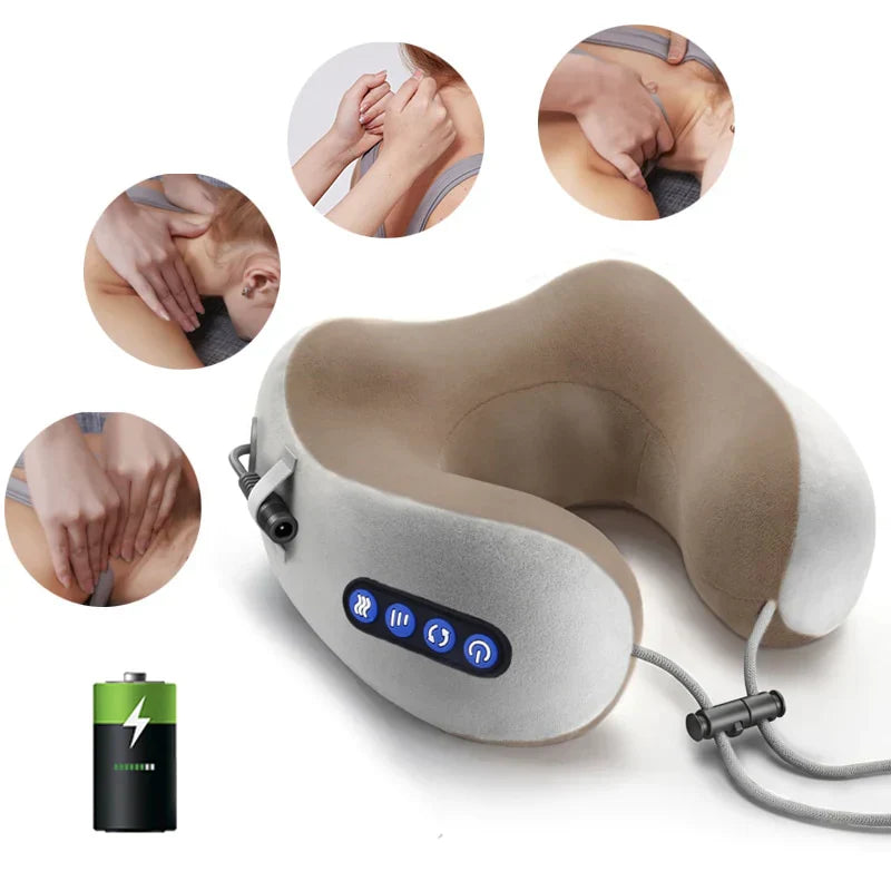 U-förmiges Nackenmassagekissen
