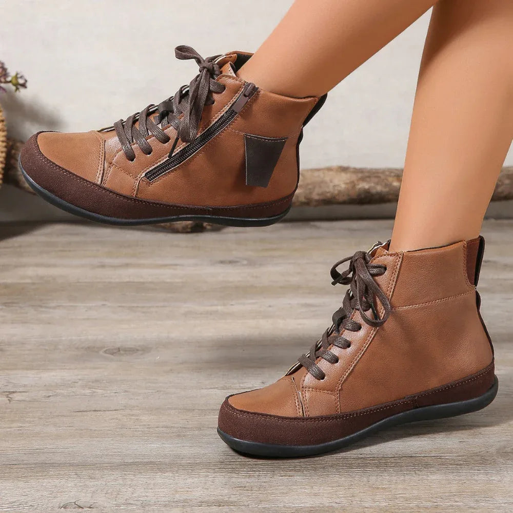 Women's Fleece-Lined Snow Ankle Boots