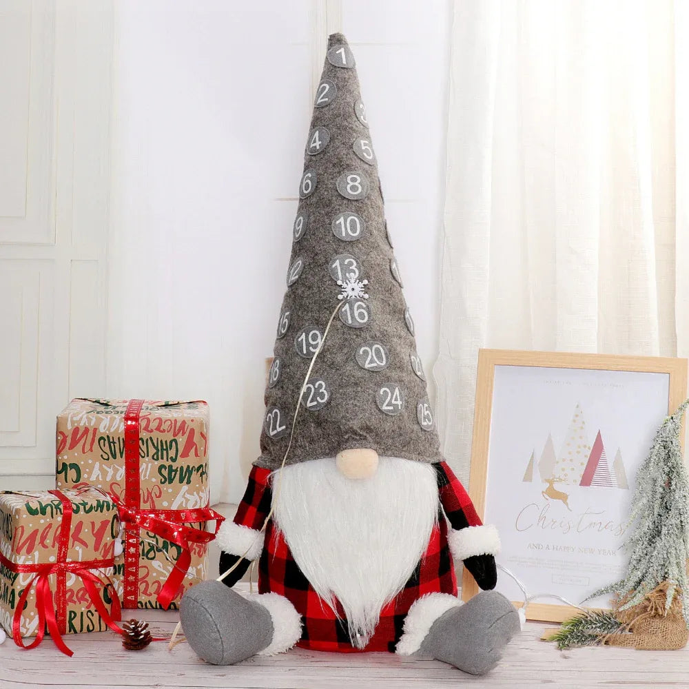 Christmas Santa Decoration Props Doll Ornament