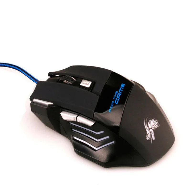 USB Ergonomic PC Laptop Computer Gaming Mouse