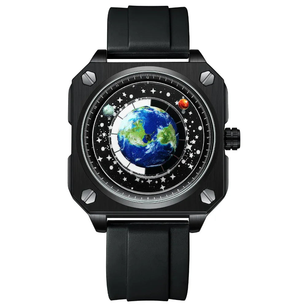 Men's Quartz Watch Creative Big Dial