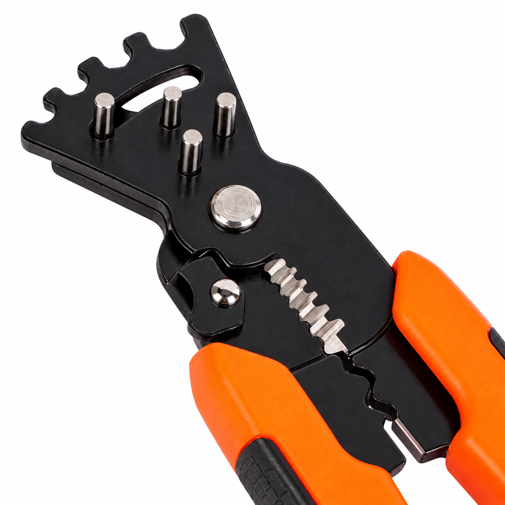 Multi-Function Wire Bending and Stripping Pliers
