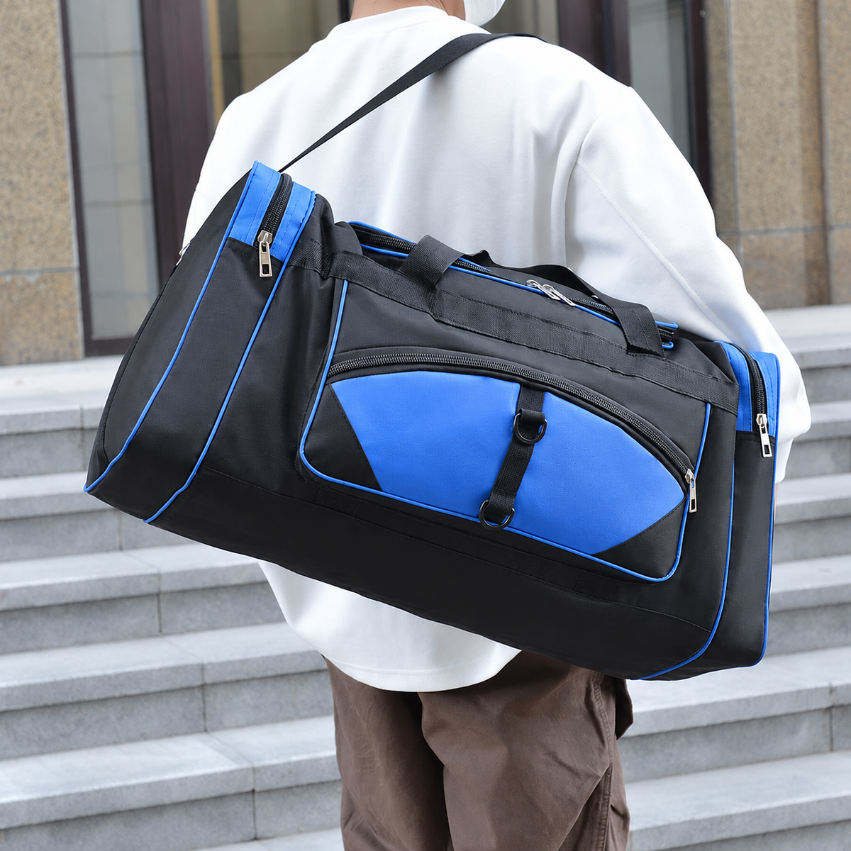 Large Lightweight Travel Duffel Bag