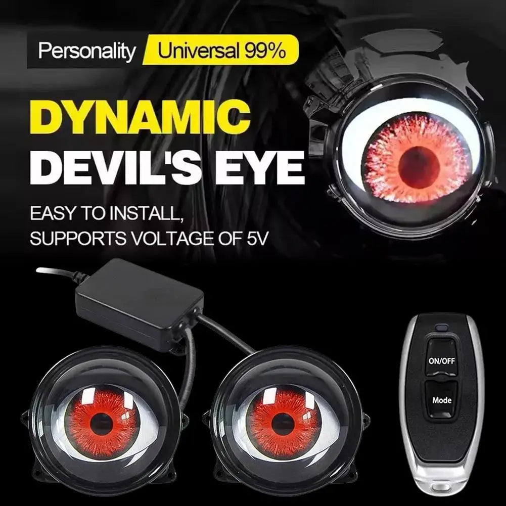 Dynamic LED Eye Headlights