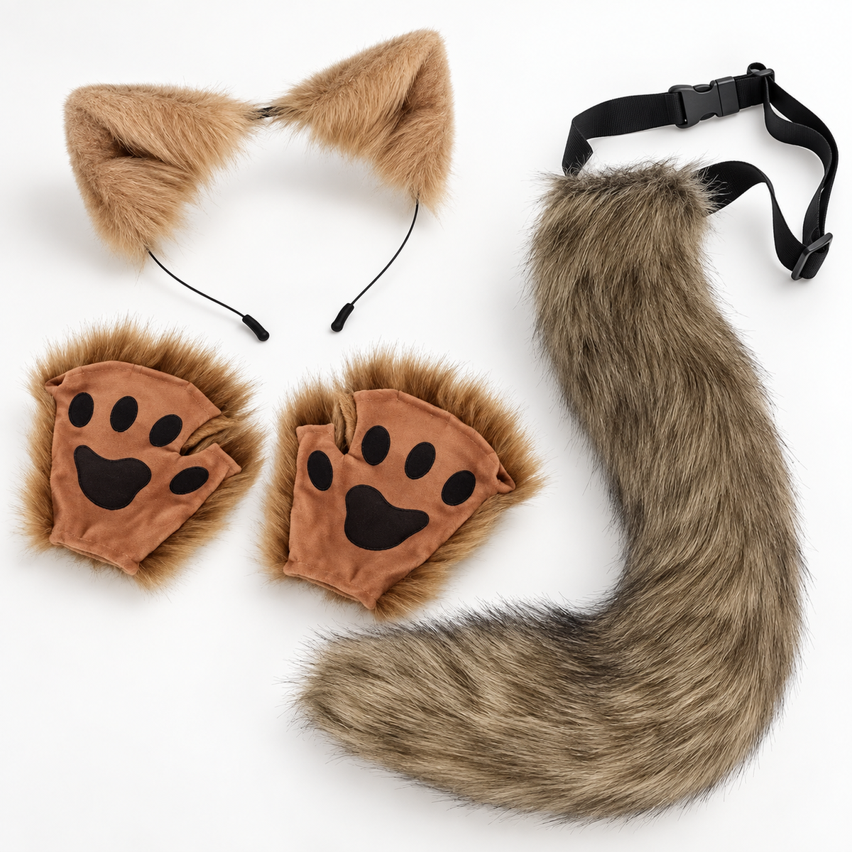 Three Piece Cat Costume Set