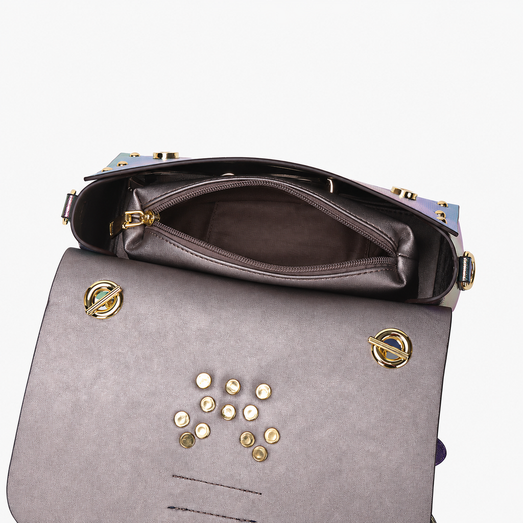 Iridescent Wing Shoulder Bag