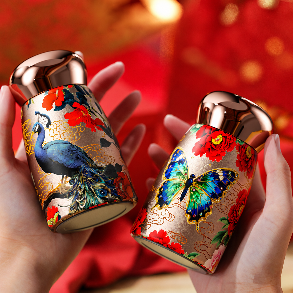 Floral Mini Insulated Cup