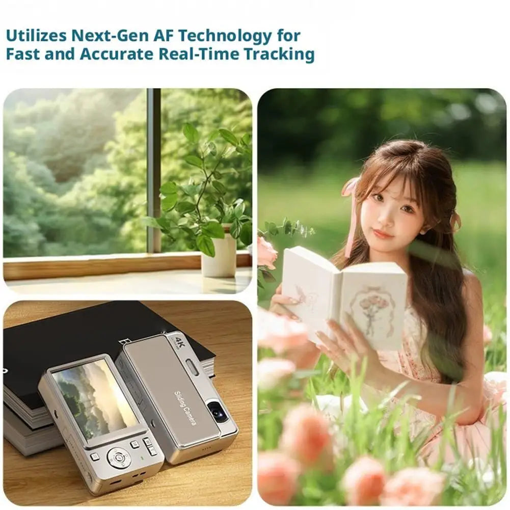 4K Sliding Digital Camera