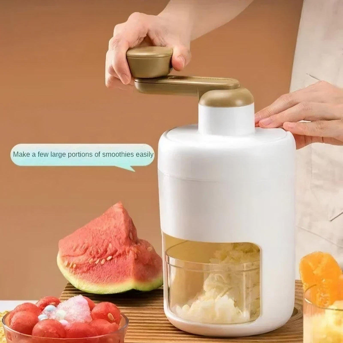 Ice Crusher Slushie Maker
