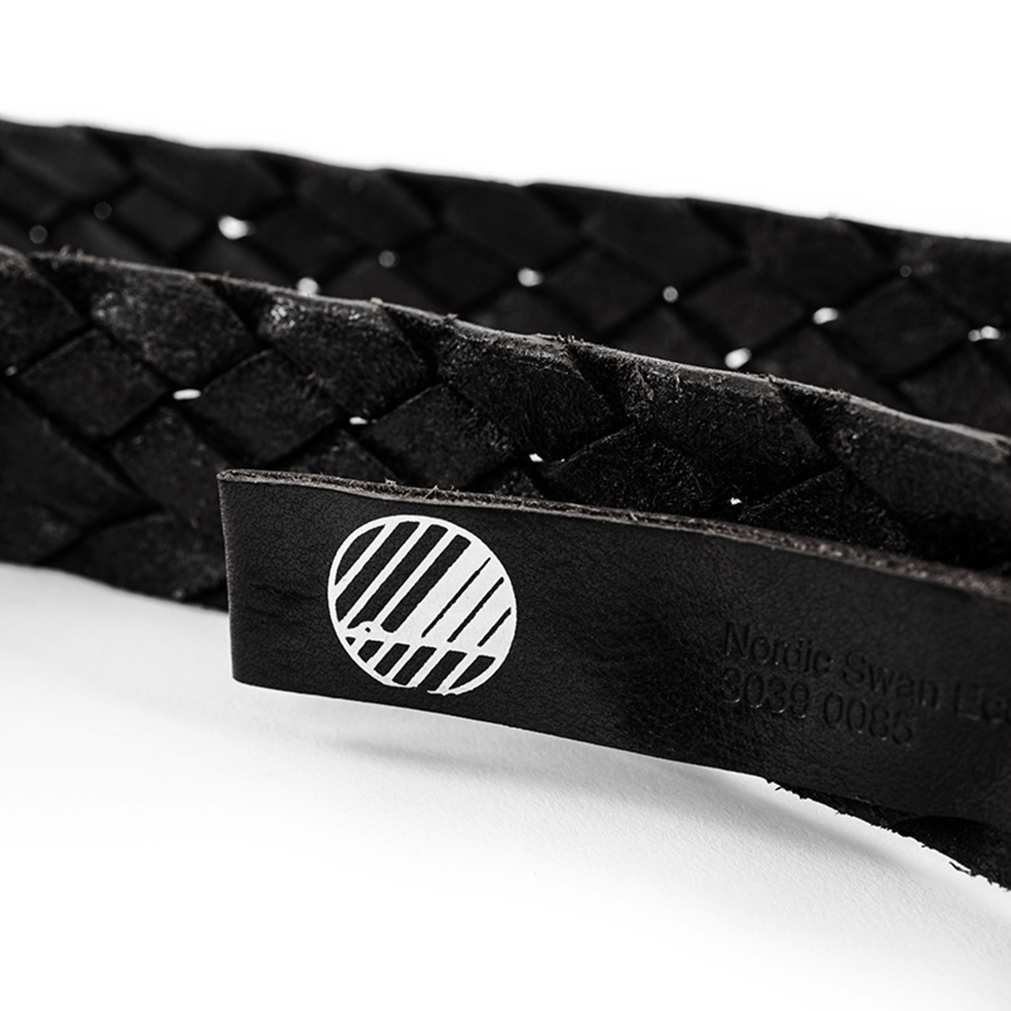TÅNGABERG Geflochtener Gürtel 40 mm Schwarz