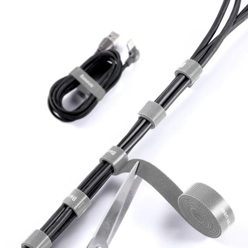 Baseus Kartborrband auf Kugel, Breite 14 mm, 3 m – Grå