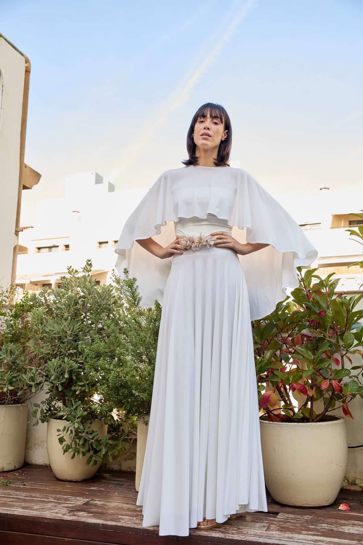BRIDE SKIRT WITH POCKETS