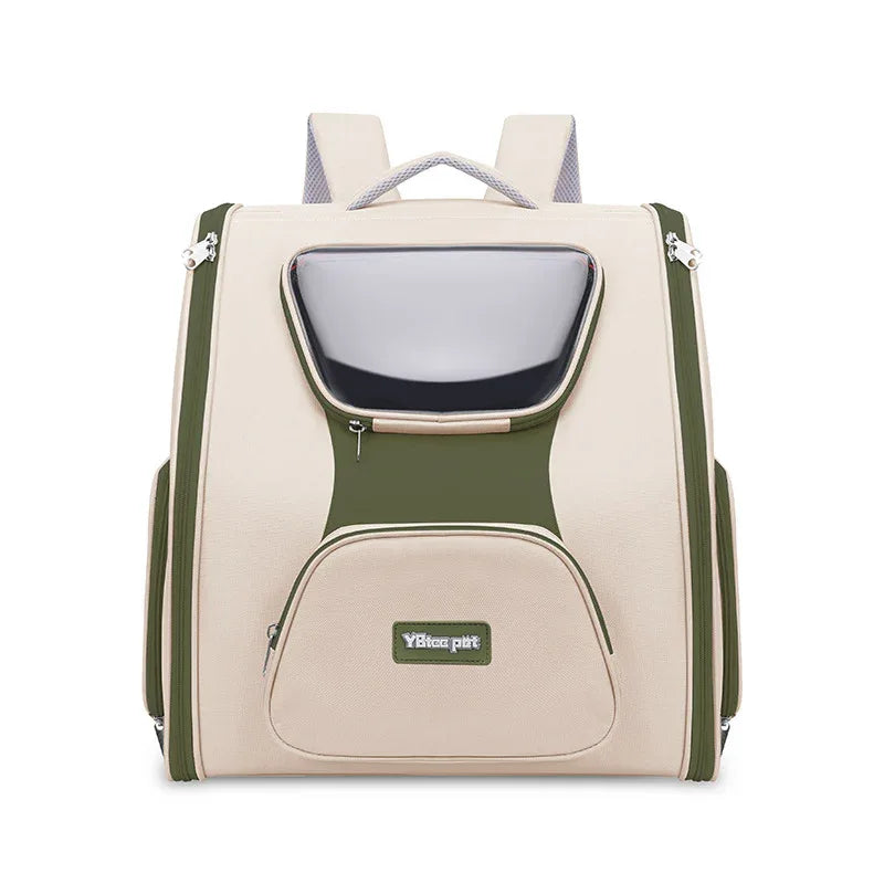 Pet Trolley Bag Panoramic Model Large Capacity Cat Dog Backpack
