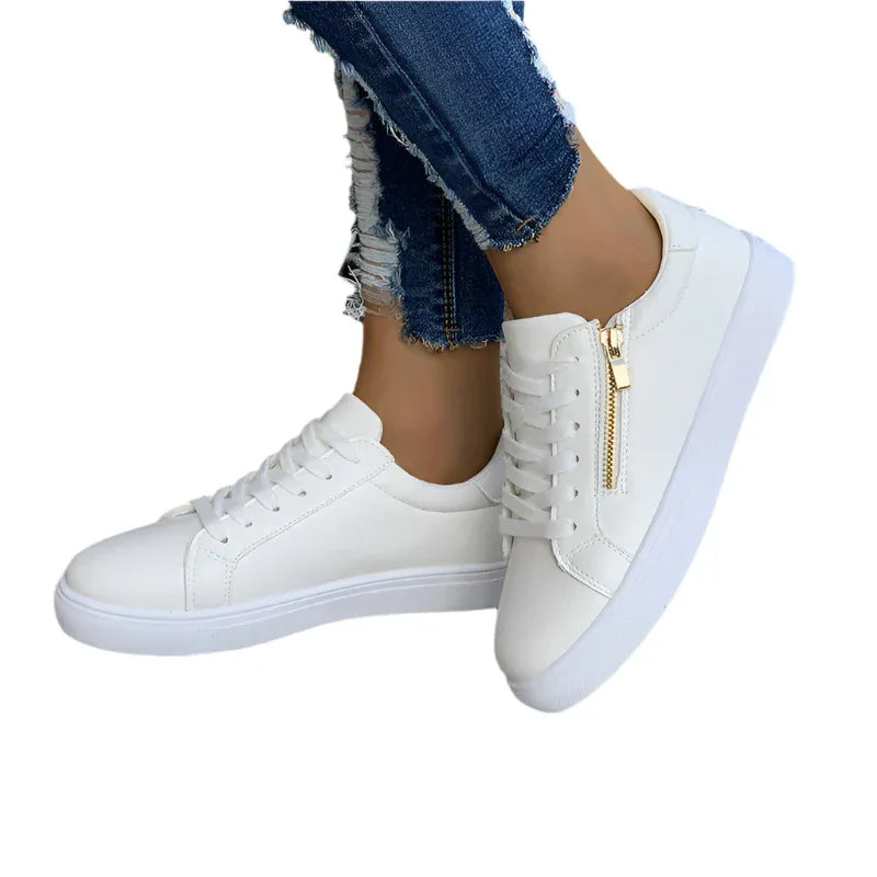 European And American Large Size Flat Bottom Sneaker Fashion All-Matching