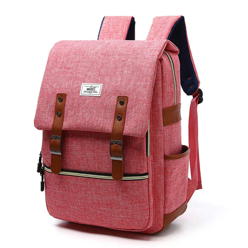 Korean Men Women Unisex Sports Casual Fashion Travel Bag Backpack