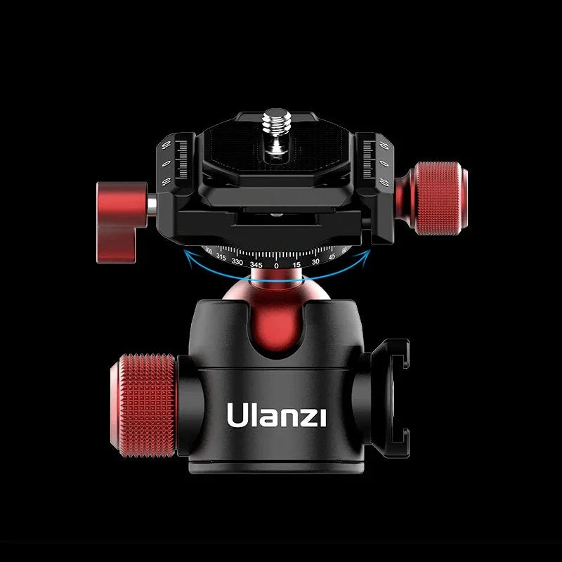 Ulanzi U-70 Kulledsfäste Vlog mit 360-Grad-Grader – Aluminium