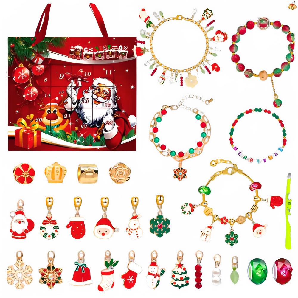 DIY-Armband-Adventskalender 2025 – 24 Tage voller Schmucküberraschungsboxen