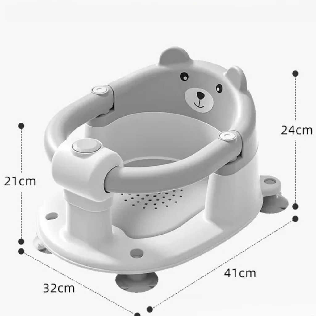 Foldable Baby Bath Support Seat