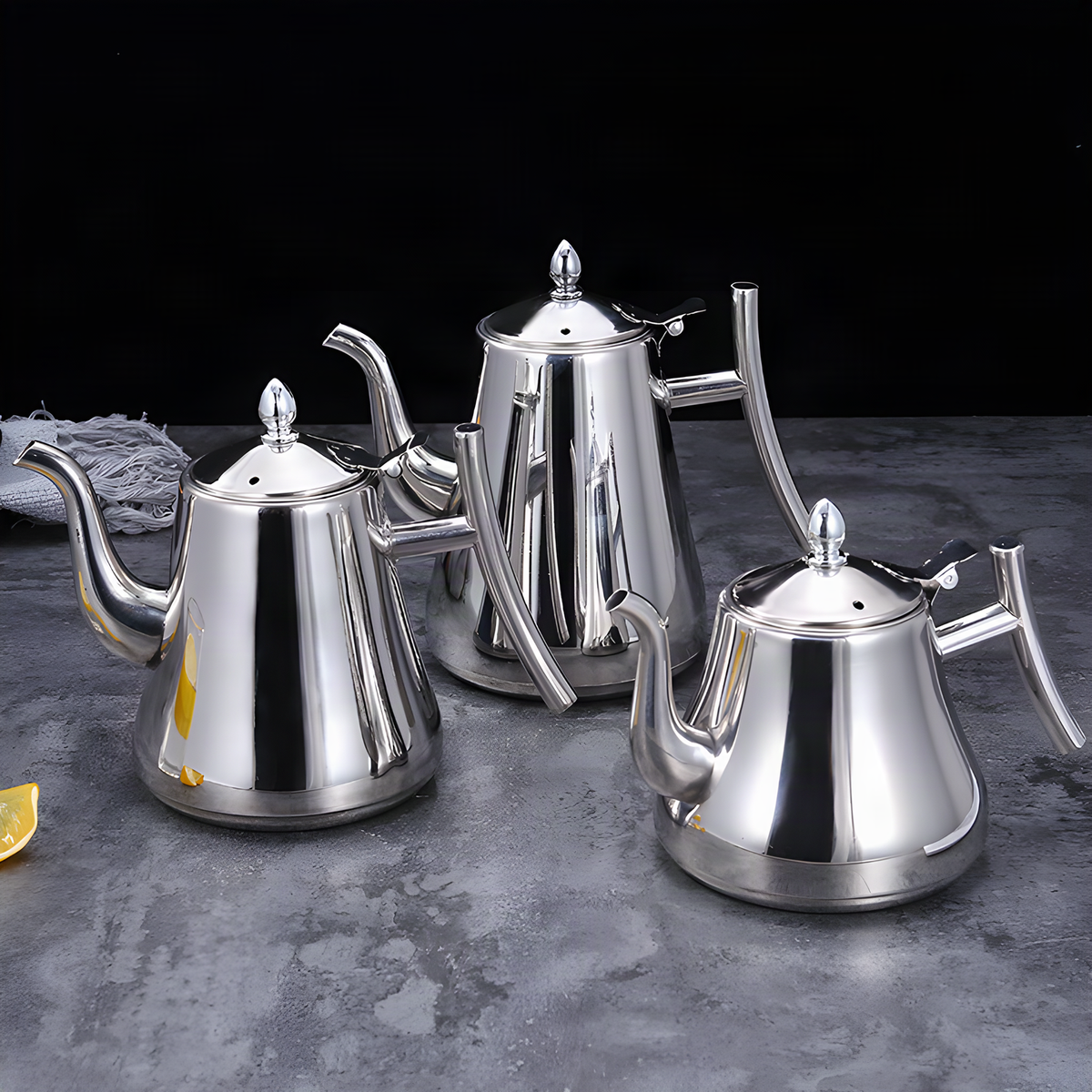 Stainless Steel Teapot