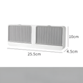 Flip-Cover Wall Soap Holder