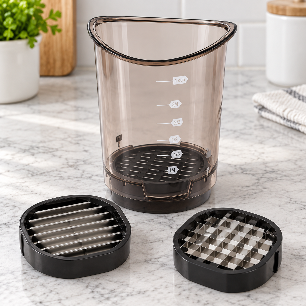 Manual Vegetable Dicer Cup