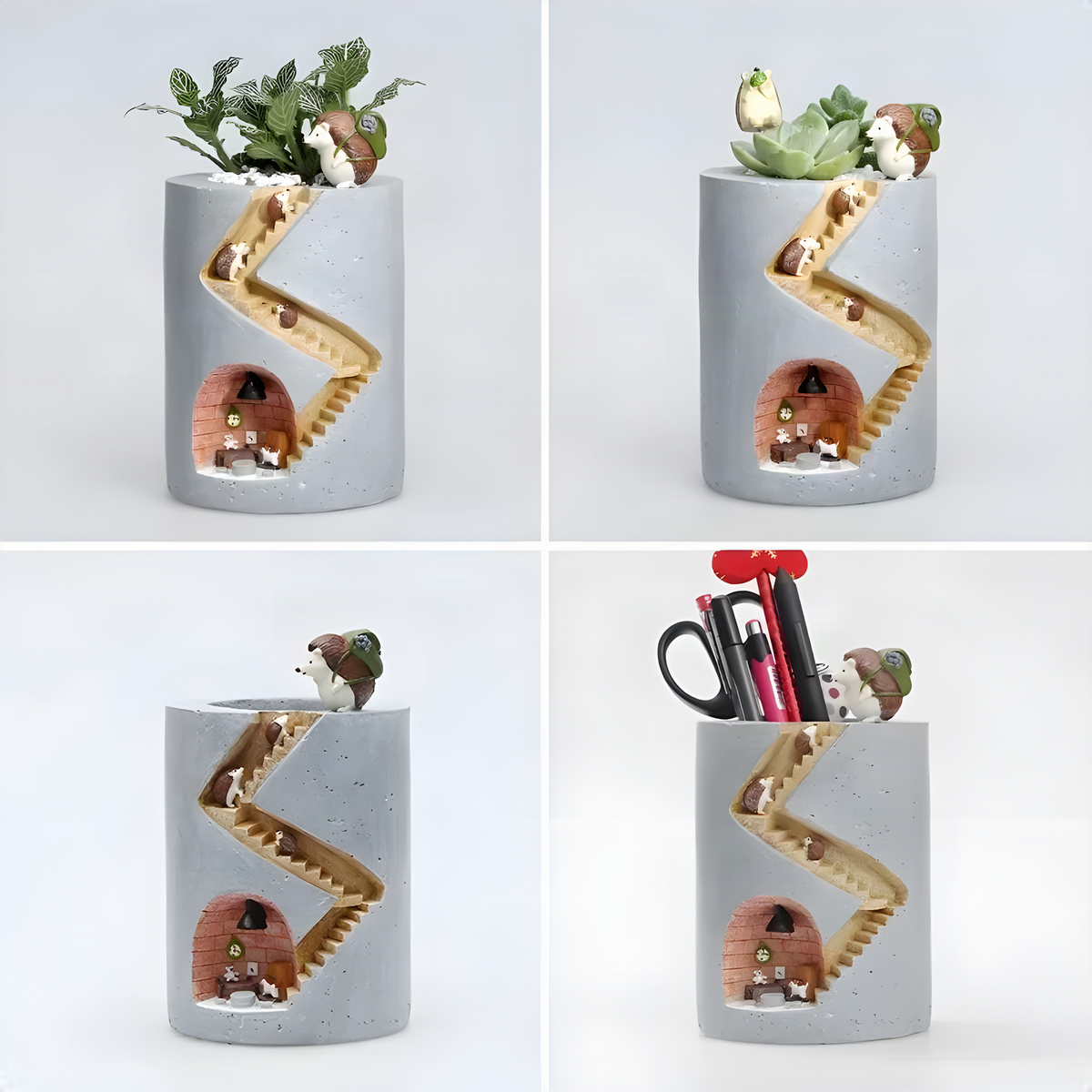 Woodland Animal Planter