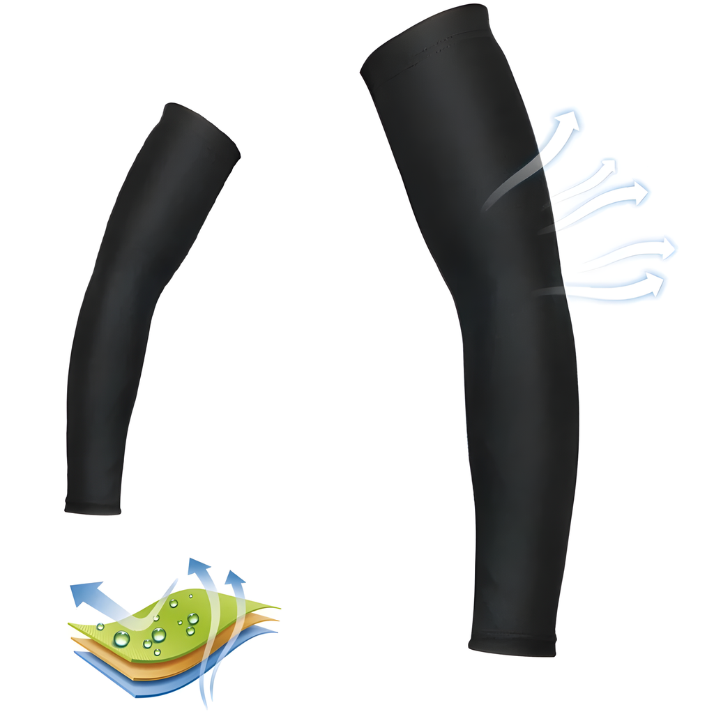 Single Sports Arm Sleeve with Grip Band