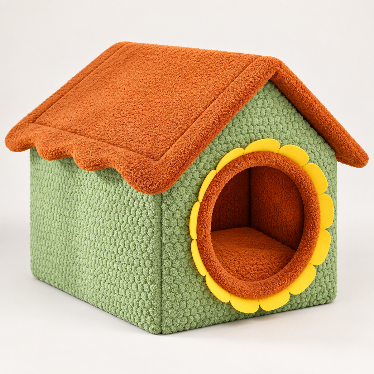 Felt Cat House Bed