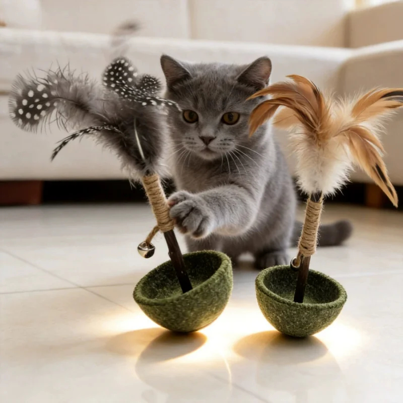 Catnip Tumbler Cat Toy