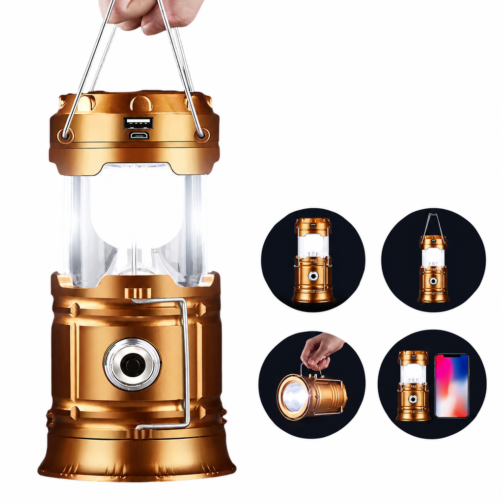 Collapsible Solar Camping Lantern