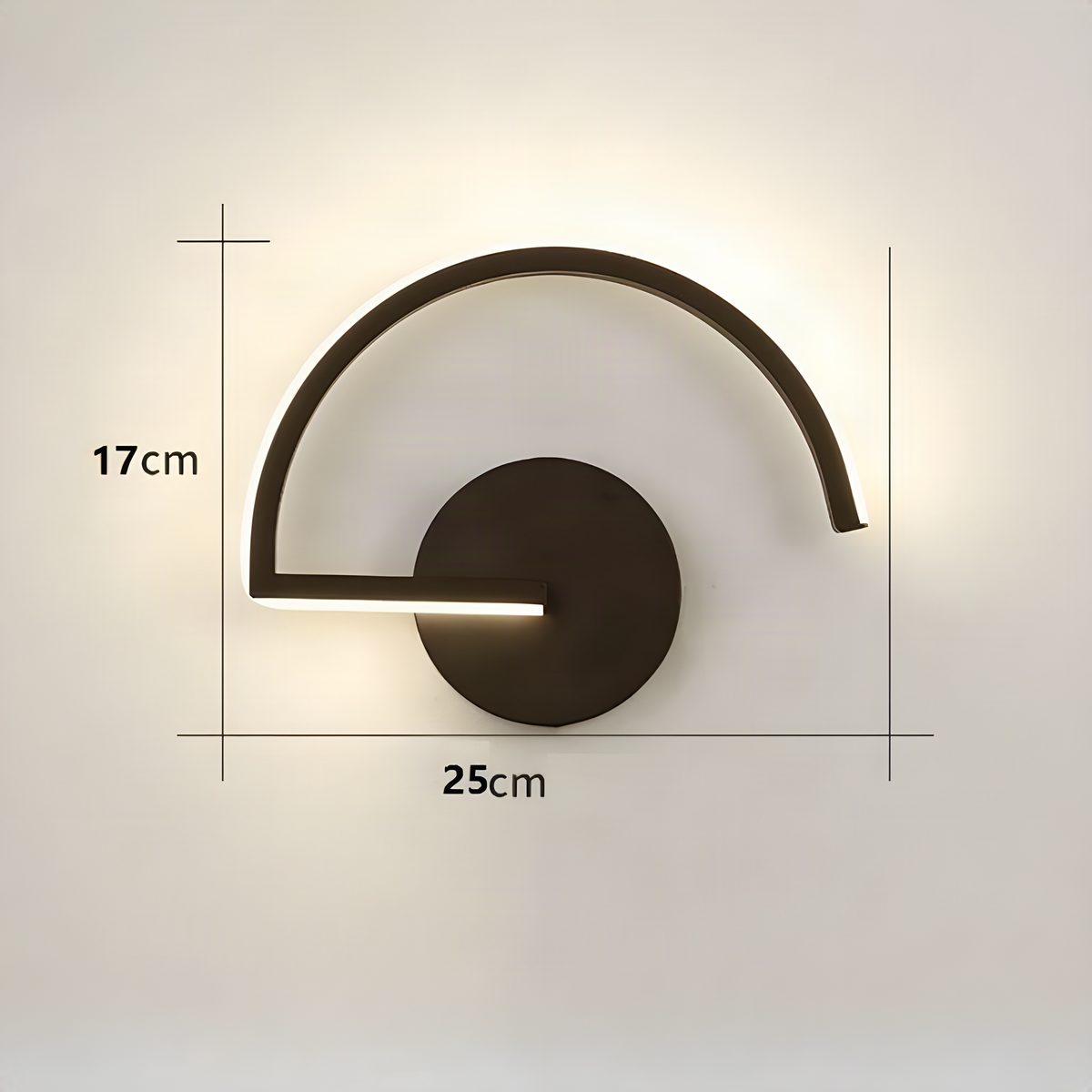 Arc LED Wall Light