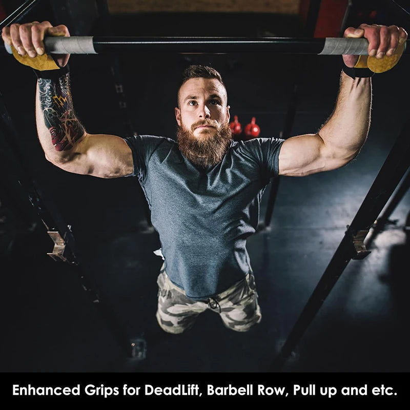 Power Grip Straps for Strength Training