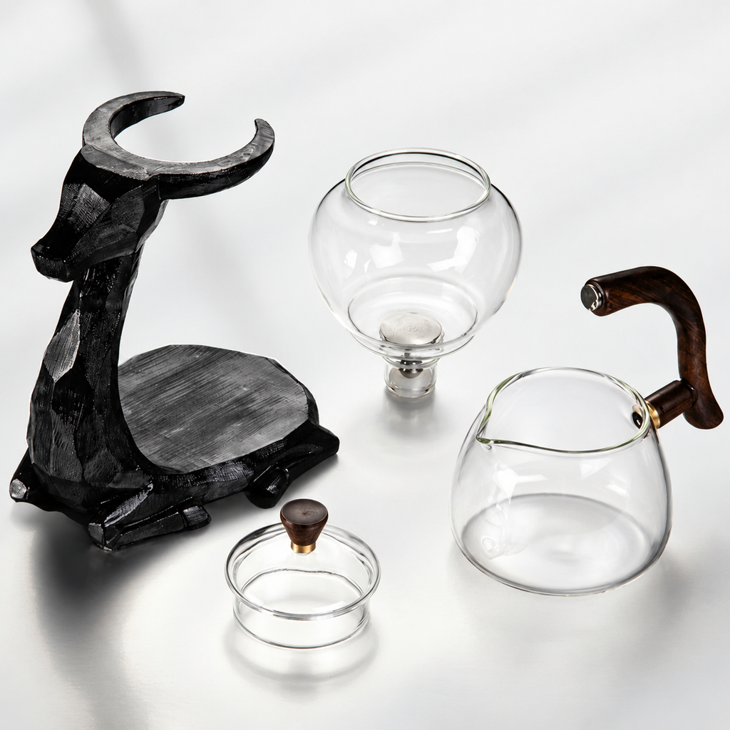 Magnetic Deer Glass Tea Brewer