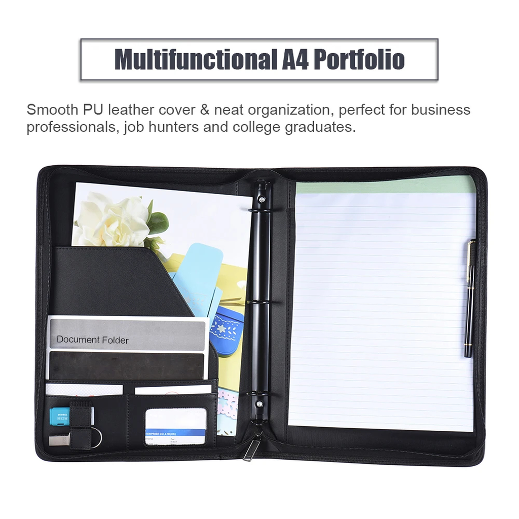 A4 Three-Ring Document Binder