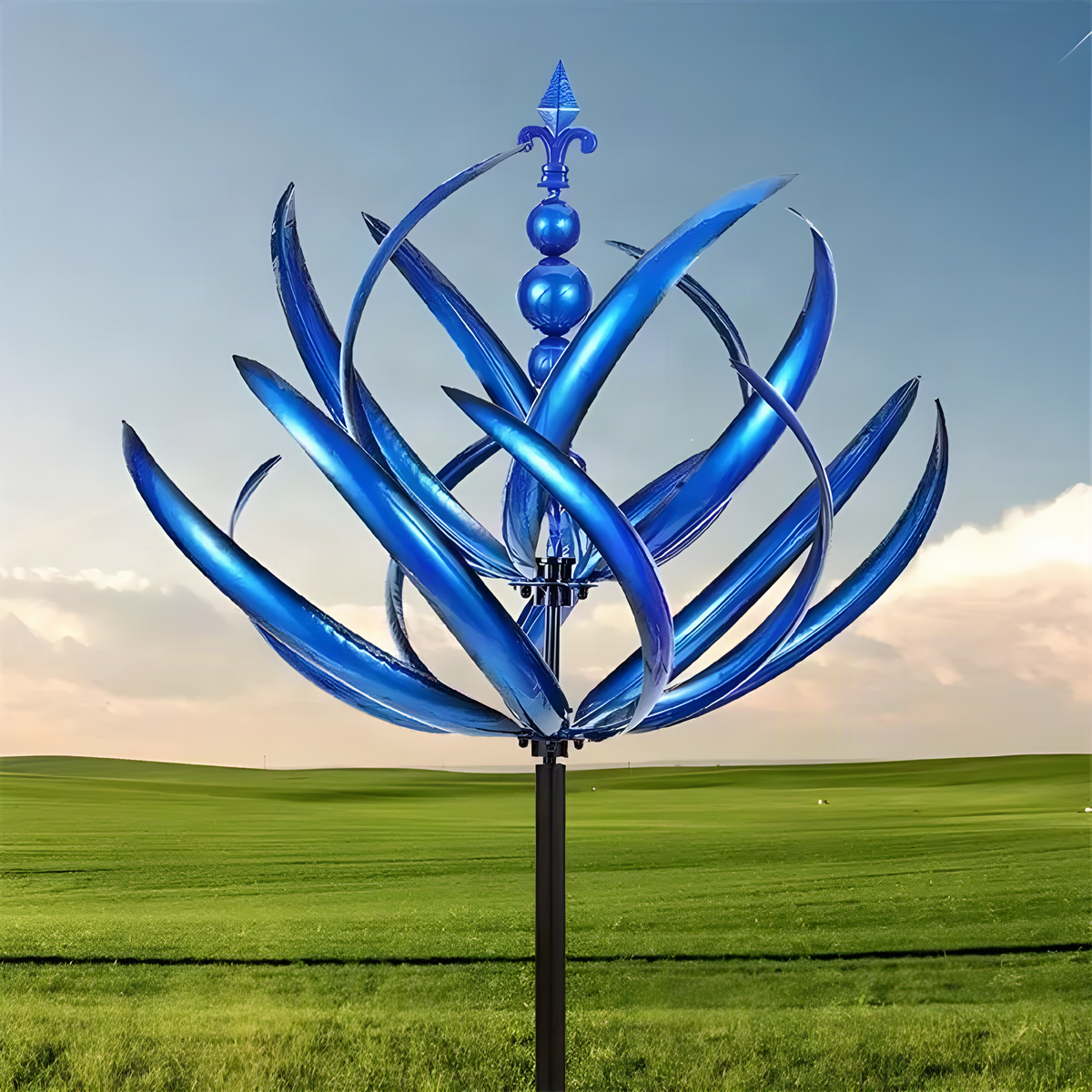 Metal Garden Wind Spinner