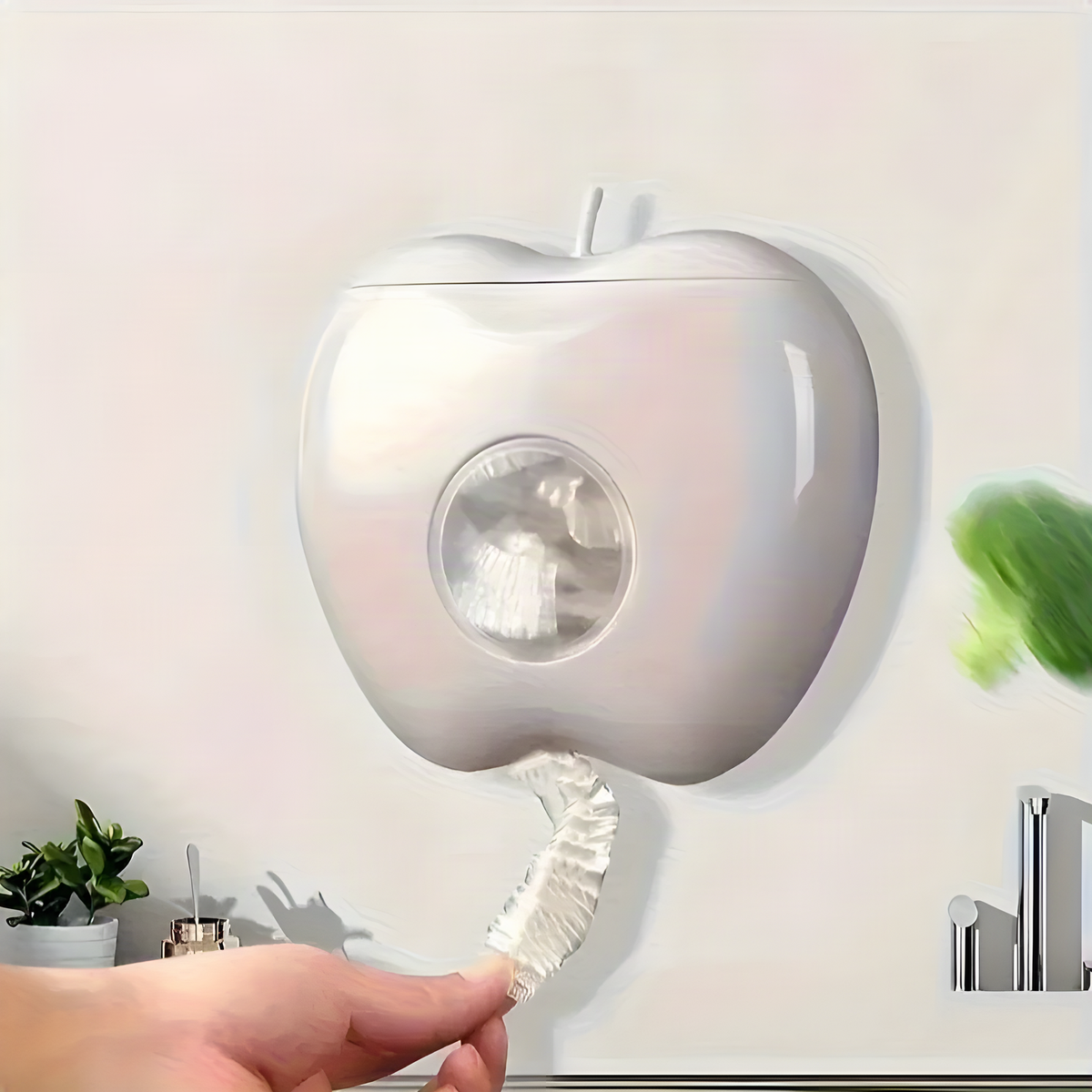 Wall-Mounted Food Cover Dispenser