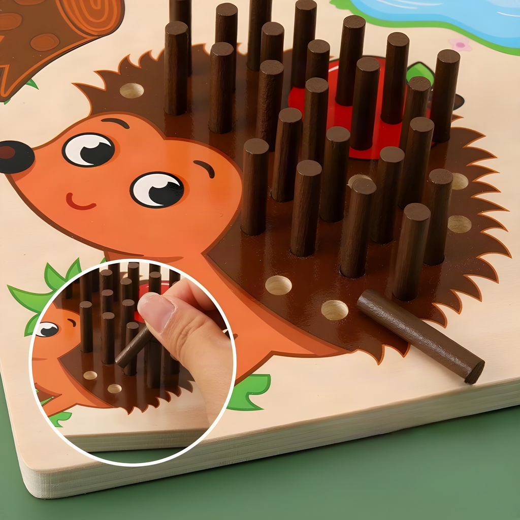 Hedgehog Counting Stick Game