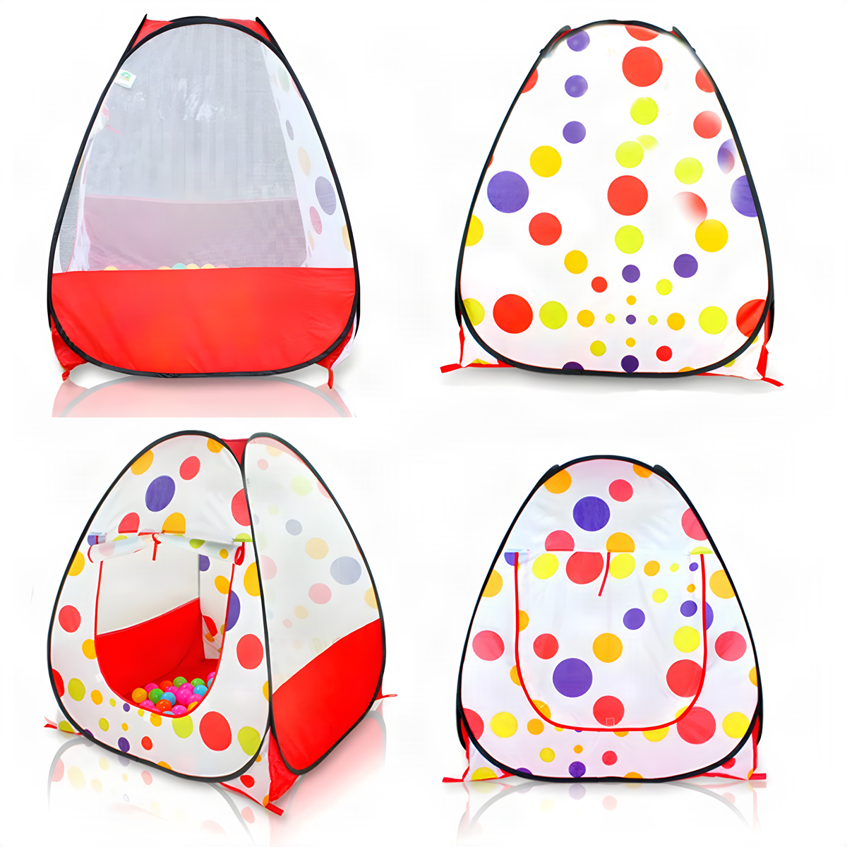 Polka Dot Pop-Up Play Tent