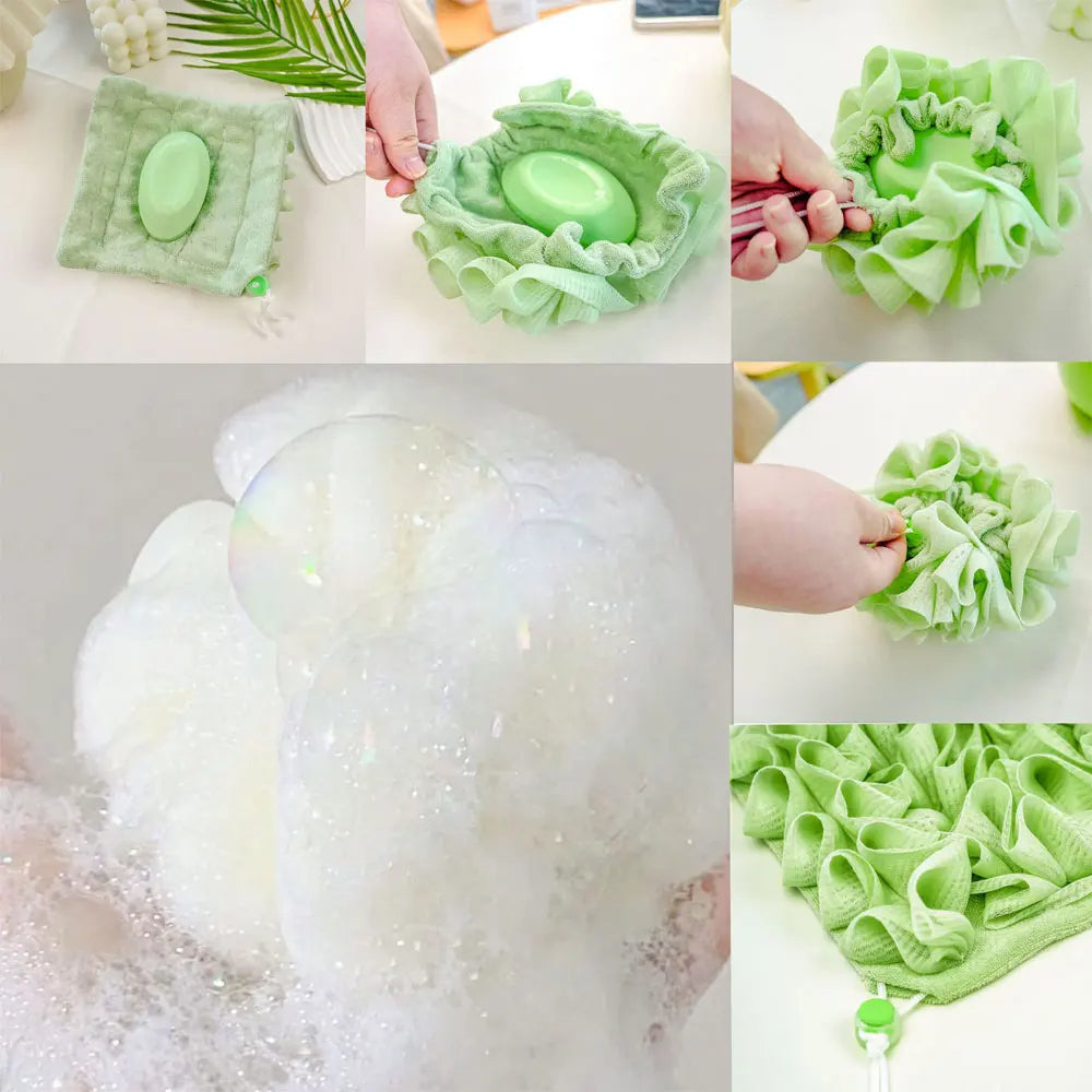 2-in-1 Badeball-Luffa