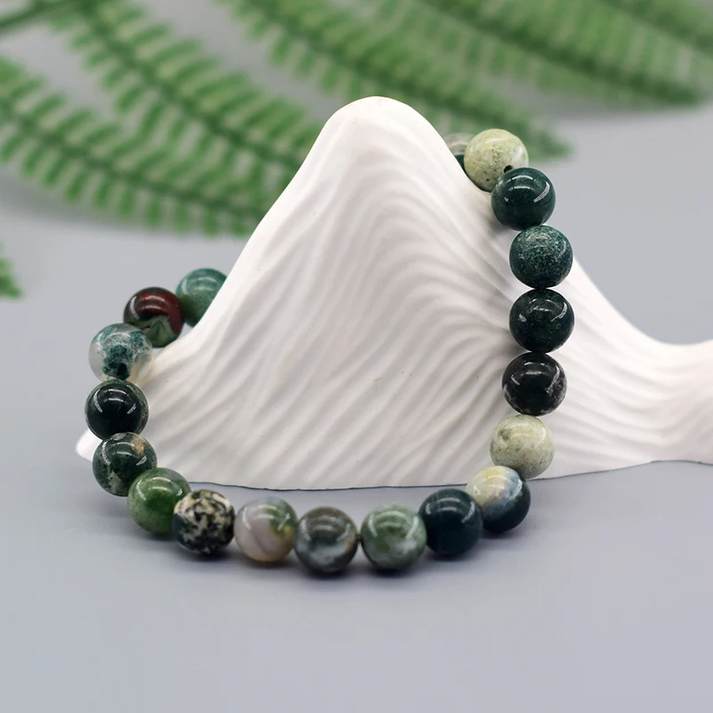 Natural Stone Bead Bracelet