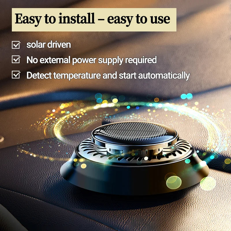 Elektromagnetischer Enteiser &amp; Solar-Autoduft