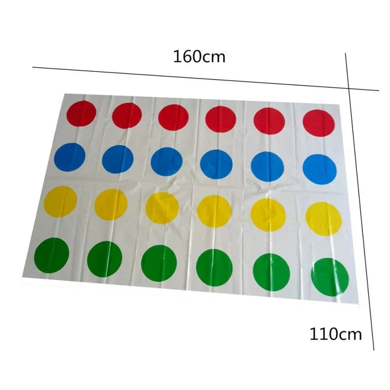 Funny Social Multiple Player Twister Game Mat