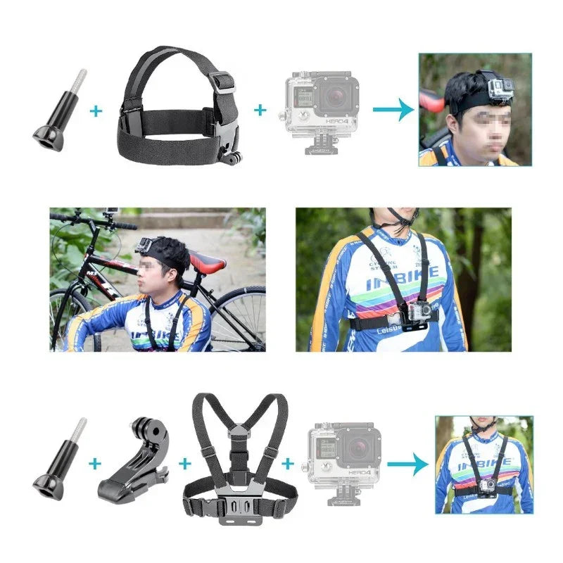 50 und 1 Halterung / 50 Halterung GoPro / Aufbewahrungsbox