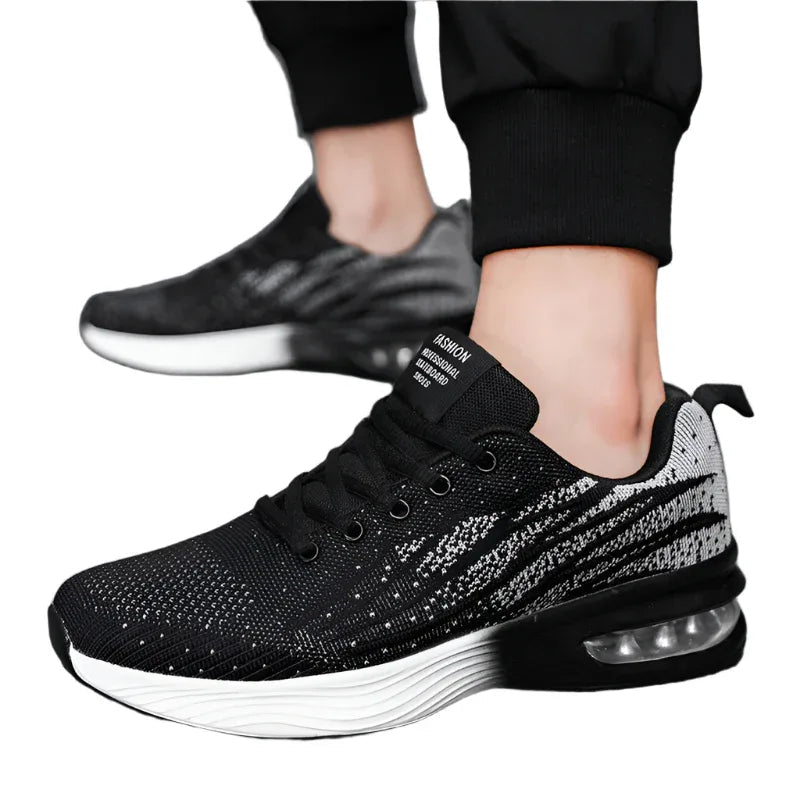 Men's Sneakers With Cushioning Effect Casual Trendy Running Shoes
